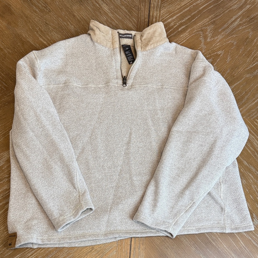 Southern Marsh tan quarter zip
